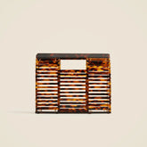 Tortoise shell clutch