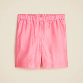 Summerweight nylon short with removable lining