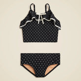 Girls' rickrack two-piece swimsuit