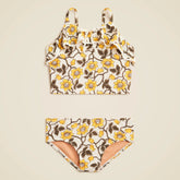 Girls' rickrack two-piece swimsuit