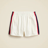 Terry boxer short with stripes