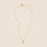 Gold vermeil heart charm necklace