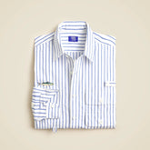 Atlantic Coastal Supplies X J.Crew cotton poplin fishing shirt