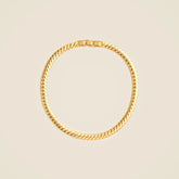 Snake chain collar necklace