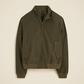 Garment-dyed Harrington jacket