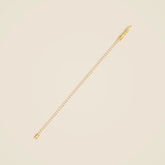 Teardrop cubic zirconia bezel-set tennis bracelet