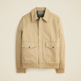 Wallace & Barnes flight jacket in cotton chino