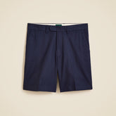 8" dress short in stretch cotton blend