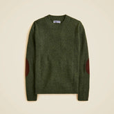 Wallace & Barnes wool sweater with suede