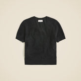Brushed cashmere relaxed T-shirt