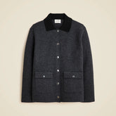 Barn Jacketâ„¢ sweater in boiled wool