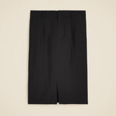 Knee-length sheath skirt