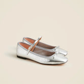 Quinn Mary Jane ballet flats in metallic leather