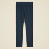 Girls' heart-patch jeggings