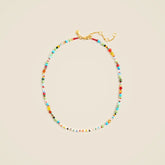 Freshwater pearl and bead necklace