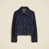 Cropped Barn Jacket™ in denim