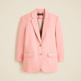 Gamine blazer-coat in wool blend
