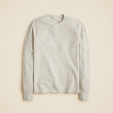 Jacquard rib-knit crewneck