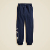 Relaxed-fit "NYC 1983" graphic jogger pant in heritage terry