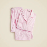 Classic pajama pant set in end-on-end cotton