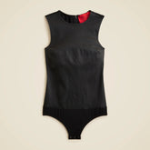 Alex Eagle X J.Crew leather-blend bodysuit