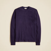 Jacquard rib-knit crewneck in stripe