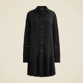 New Amelia shirt-dress in crepe de chine