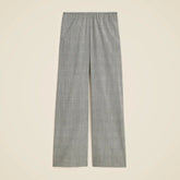 Cosmo pant in plaid Italian gauzy wool blend