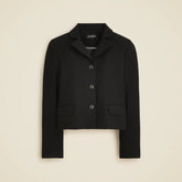 Cropped lady blazer in four-season stretch