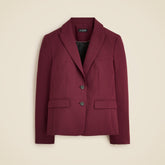École blazer in Italian gauzy wool blend