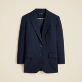 Gamine blazer in Italian studio wool blend