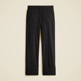 Alex Eagle X J.Crew cuffed mid-rise trouser in wool-cotton blend