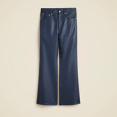 Charley kickout cropped pant in faux leather