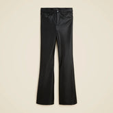 Vintage flare pant in faux leather