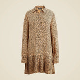 New Amelia shirt-dress in cheetah print