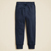 Kids' slim-slouchy jogger pant in terry