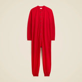 Union suit in premium-weight cotton