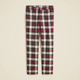 Classic five-pocket twill pant in Stewart tartan
