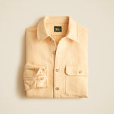 Heavyweight chamois workshirt in Japanese cotton