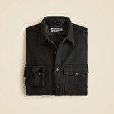 Wallace & Barnes CPO shirt in wool blend