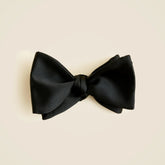 Italian satin bow tie