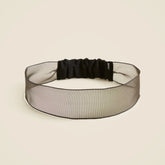 Sheer mesh headband