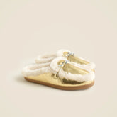 Lodge mules in metallic