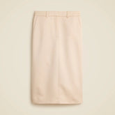 Trouser pencil skirt in duchesse satin