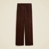 Petite wide-leg trouser in stretch corduroy