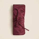 Satin jewelry roll