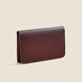 Leather billfold cardholder