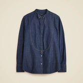 Jules tuxedo shirt in denim