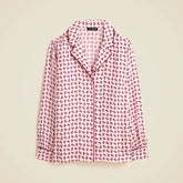 Drapey camp-collar shirt in paisley print