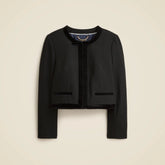 Bow lady jacket in four-season stretch